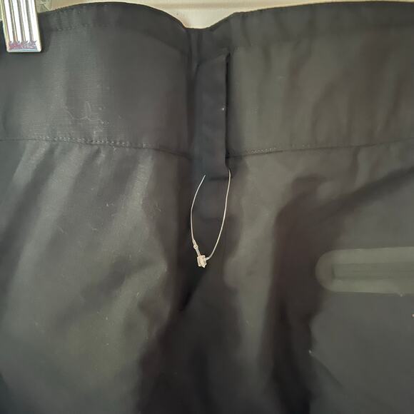 L.L. Bean Black Snow Pants Suspenders SZ L - Picture 4 of 7